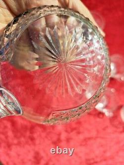 Belle Serie De 6 Coupes A Glaces En Cristal De Saint Louis Modele Tommy