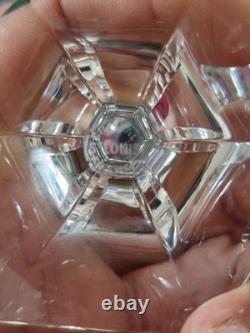 Belle Serie De 6 Grands Verres A Eau En Cristal De Saint Louis Modele Chambord
