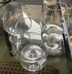 Belle Série de 3 petits verres Dégustation Cognac Cristal Saint Louis