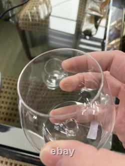 Belle Série de 3 petits verres Dégustation Cognac Cristal Saint Louis