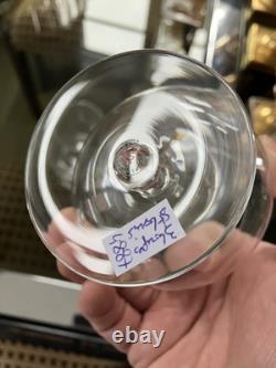 Belle Série de 3 petits verres Dégustation Cognac Cristal Saint Louis