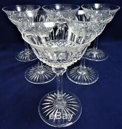 Belle suite de 6 coupes champagne cristal de Saint LOUIS Tommy 14,8 cm réfA27/17