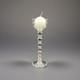 Bougeoir Cristal De Saint-louis Mod&egrave;le Bubble Photophore Ht 20,3cm