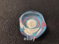 Boule presse papier 2500 ans monarchie Iranienne cristal de Saint Louis