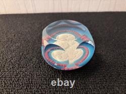 Boule presse papier 2500 ans monarchie Iranienne cristal de Saint Louis