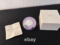 Boule presse papier Dahlia cristal de Saint Louis