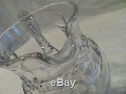 Broc à eau cristal Saint Louis Tommy crystal water pitcher