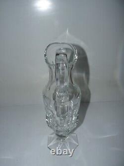 Broc à eau cruche cristal saint louis chambord non signé gravure non d'origine