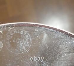 CRISTAL SAINT-LOUIS 10 Flutes a Champagne modèle CAMARGUE 18,5 cm SUPERBES