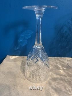 CRISTAL ST LOUIS 12 VERRES À EAU MODÈLE CHANTILLY Hauteur 18,5 Cm