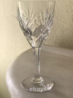 CRISTAL ST LOUIS 6 VERRES À EAU MODÈLE CHANTILLY 17,50 cm