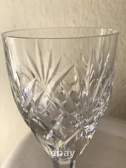 CRISTAL ST LOUIS 6 VERRES À EAU MODÈLE CHANTILLY 17,50 cm
