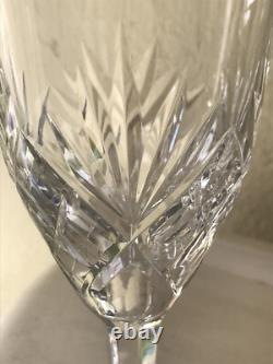 CRISTAL ST LOUIS 6 VERRES À EAU MODÈLE CHANTILLY 17,50 cm