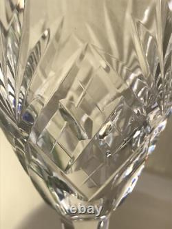 CRISTAL ST LOUIS 6 VERRES À EAU MODÈLE CHANTILLY 17,50 cm