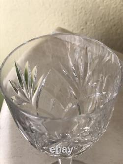 CRISTAL ST LOUIS 6 VERRES À EAU MODÈLE CHANTILLY 17,50 cm