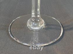 CRISTAL de SAINT-LOUIS 10 verres a eau modele CHANTILLY 18,7 cm