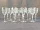 Cristal De Saint-louis 12 Verres A Vin Rouge Modele Chantilly 17,5 Cm