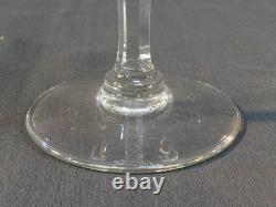 CRISTAL de SAINT-LOUIS 12 verres a Vin rouge modele CHANTILLY 17,5 cm