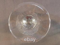 CRISTAL de SAINT-LOUIS 12 verres a Vin rouge modele CHANTILLY 17,5 cm