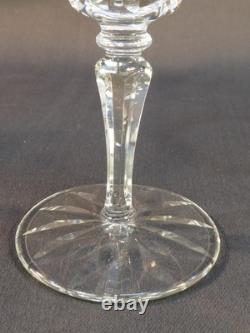 CRISTAL de SAINT-LOUIS 9 Flutes a Champagne modele CAMARGUE 18,5 cm