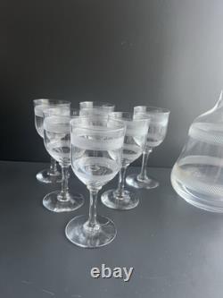Carafe 6 Verres En Cristal Saint Louis Baccarat