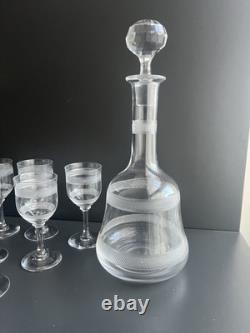 Carafe 6 Verres En Cristal Saint Louis Baccarat