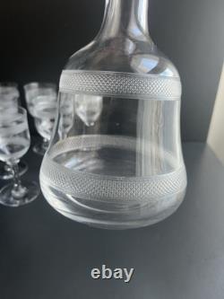 Carafe 6 Verres En Cristal Saint Louis Baccarat