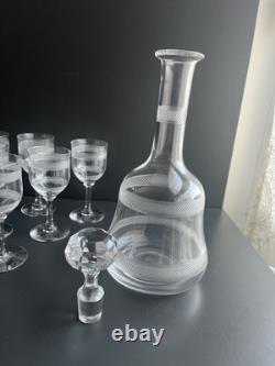 Carafe 6 Verres En Cristal Saint Louis Baccarat