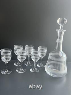 Carafe 6 Verres En Cristal Saint Louis Baccarat