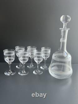 Carafe 6 Verres En Cristal Saint Louis Baccarat