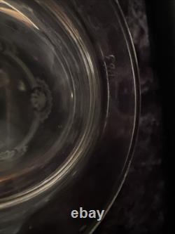 Carafe Avec 6 Verres en Cristal de Saint Louis modèle MANON Datant Des Années 30
