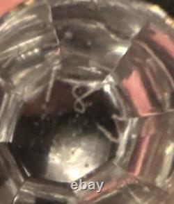Carafe Avec 6 Verres en Cristal de Saint Louis modèle MANON Datant Des Années 30