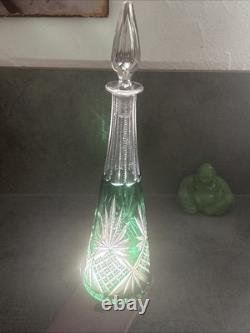 Carafe En Cristal Taillée De Saint Louis