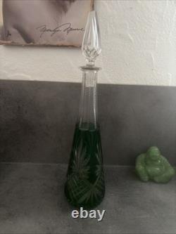 Carafe En Cristal Taillée De Saint Louis