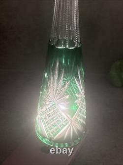 Carafe En Cristal Taillée De Saint Louis