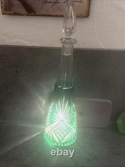 Carafe En Cristal Taillée De Saint Louis
