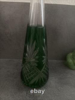 Carafe En Cristal Taillée De Saint Louis