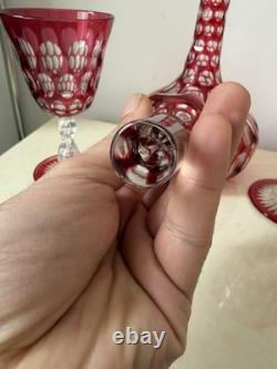 Carafe Et 2 Verres A Eau En Cristal Baccarat St Louis