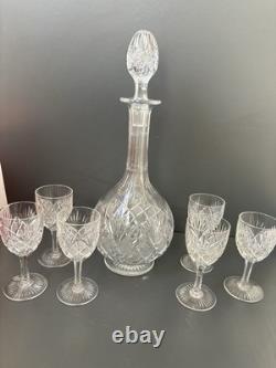 Carafe Et 6 Verres En Cristal St Louis Modèle Gavarni