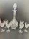 Carafe Et 6 Verres En Cristal St Louis Mod&egrave;le Gavarni