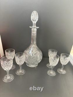 Carafe Et 6 Verres En Cristal St Louis Modèle Gavarni