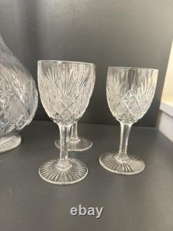 Carafe Et 6 Verres En Cristal St Louis Modèle Gavarni