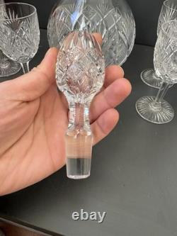 Carafe Et 6 Verres En Cristal St Louis Modèle Gavarni