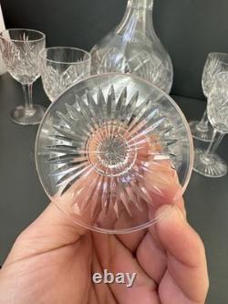 Carafe Et 6 Verres En Cristal St Louis Modèle Gavarni