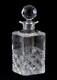 Carafe &agrave; Whisky En Cristal Estampille Saint Louis & D&eacute;cor Grav&eacute; Vers 1970