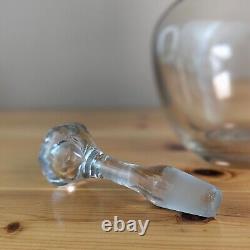 Carafe à décanter en cristal style Saint Louis Avec Bouchon 26,5cm