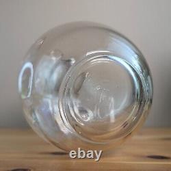 Carafe à décanter en cristal style Saint Louis Avec Bouchon 26,5cm