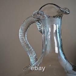Carafe à décanter en cristal style Saint Louis Avec Bouchon 26,5cm