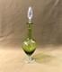 Carafe à Liqueurs En Cristal Vert Saint Louis 27 Cm Table Bouchon Service Vin