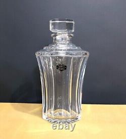 Carafe à porto ART DECO en cristal de SAINT LOUIS 21,5 cm Whisky Cognac Bouchon
